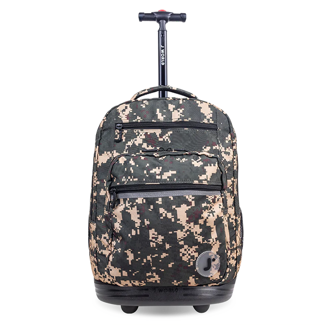 MOCHILA J WORLD C/RODOS SUNDANCE GREEN CAMO