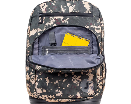 MOCHILA J WORLD C/RODOS SUNDANCE GREEN CAMO