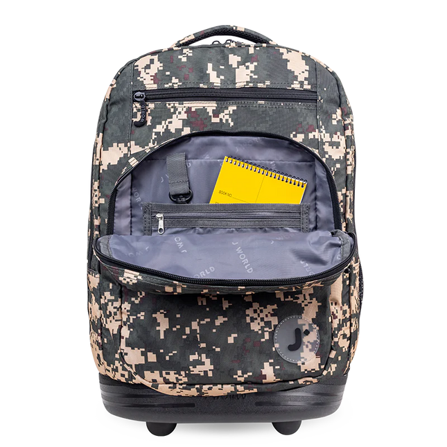 MOCHILA J WORLD C/RODOS SUNDANCE GREEN CAMO
