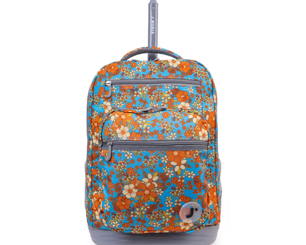 MOCHILA J WORLD C/ RODOS SUNDANCE RETRO BLOOM