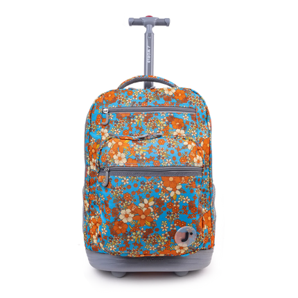 MOCHILA J WORLD C/ RODOS SUNDANCE RETRO BLOOM