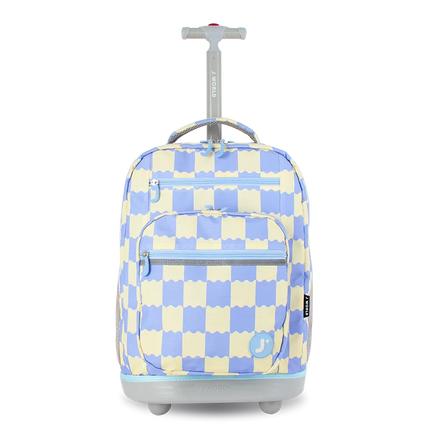 MOCHILA J WORLD C/RODOS SUNDANCE WIGGLE BLU