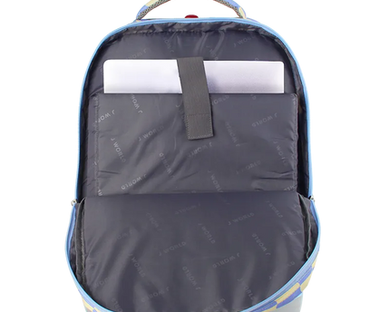 MOCHILA J WORLD C/RODOS SUNDANCE WIGGLE BLU