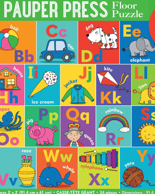 ROMPECABEZA ALFABETO 24 PC