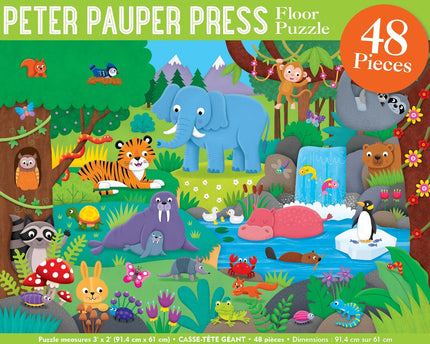 ROMPECABEZA ANIMAL KINGDOM 48PCS