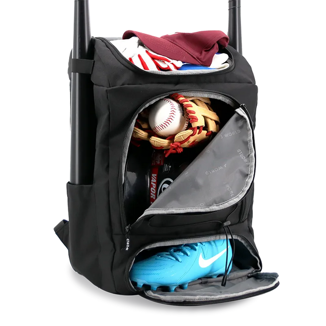 MOCHILA J WORLD ATHLETE MULTI-SPORTS BLACK