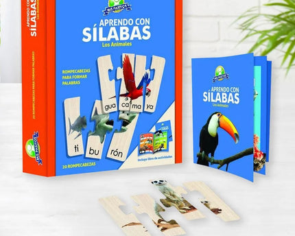 OMPECABEZAS APRENDO LAS SILABAS/ 20 ROMPECABEZAS