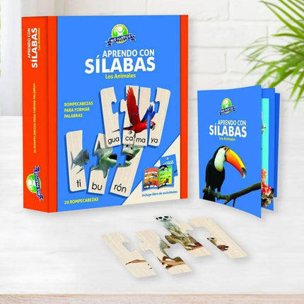 OMPECABEZAS APRENDO LAS SILABAS/ 20 ROMPECABEZAS