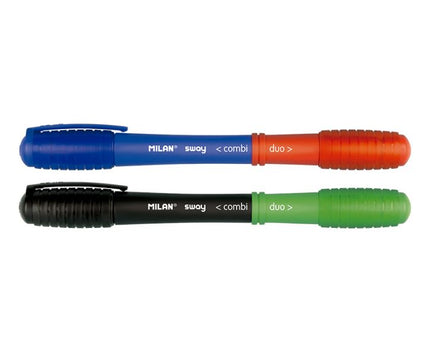 BOLIGRAFO SWAY COMBIO DUO VERDE - NEGRO