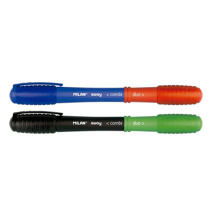 BOLIGRAFO SWAY COMBIO DUO VERDE - NEGRO