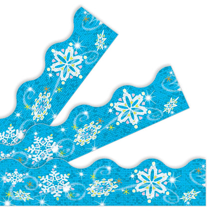 BORDE SPARKLE SNOWFLAKES