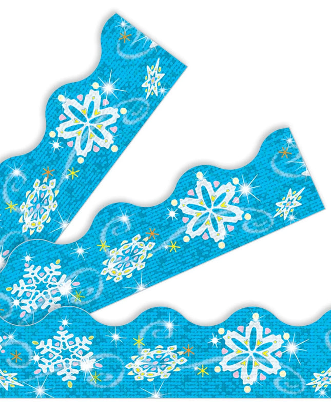 BORDE SPARKLE SNOWFLAKES