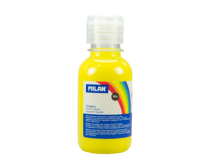 TEMPERA AMARILLA MILAN 125ML