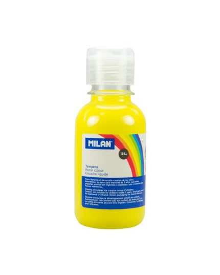 TEMPERA AMARILLA MILAN 125ML