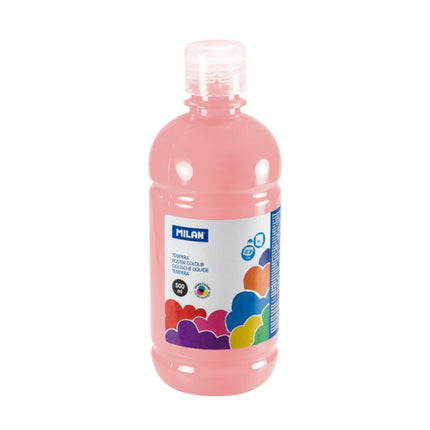 TEMPERA ROSADO 500ML MILAN