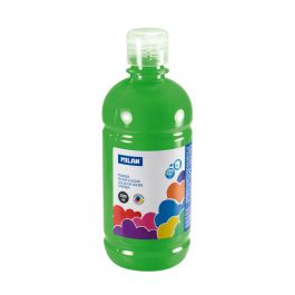 TEMPERA VERDE CLARO 500ML MILAN