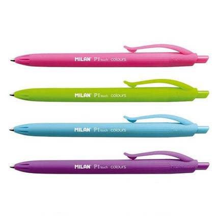 SET BOLIGRAFOS P1 TOUCH COLOURS 4PC