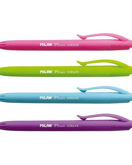 SET BOLIGRAFOS P1 TOUCH COLOURS 4PC