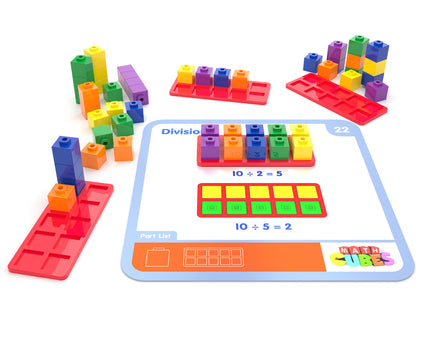 JUEGO MATHCUBES TEN FRAMES
