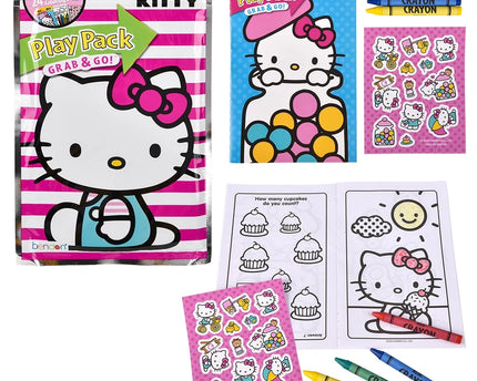 JUGUETE HELLO KITTY GRAB N GO PLAY PACK