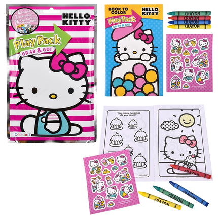 JUGUETE HELLO KITTY GRAB N GO PLAY PACK