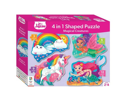 ROMPECABEZA MAGICAL CREATURES 4 EN 1