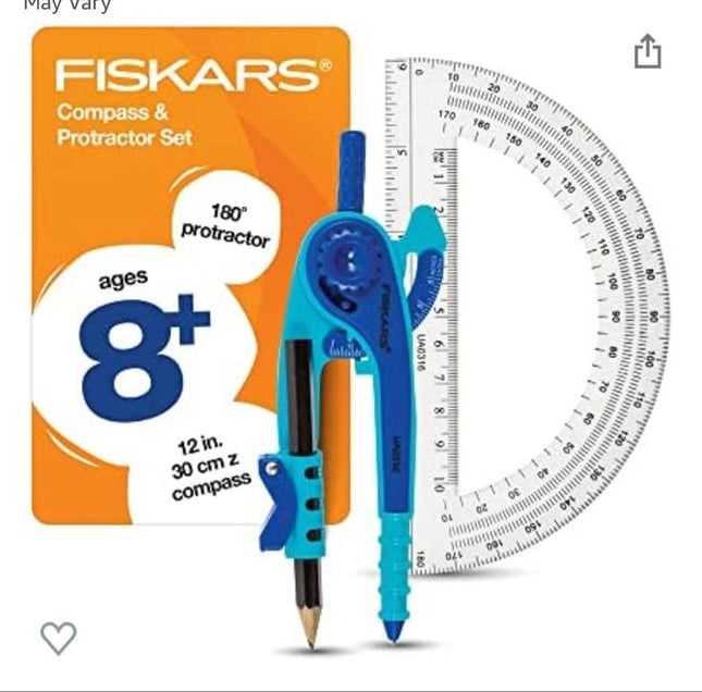 Compass & Protactor Set