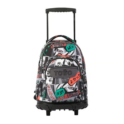 MOCHILA TOTTO NEGRA PARA NIÑO