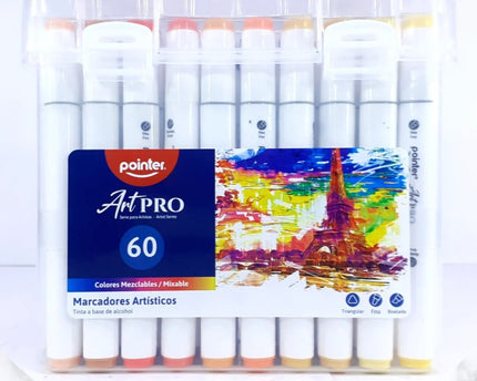 MARCADORES ARTPRO 60UNID POINTER