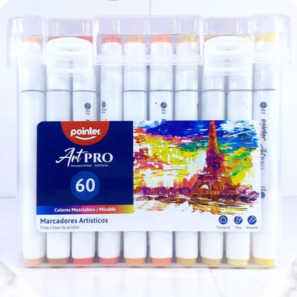 MARCADORES ARTPRO 60UNID POINTER
