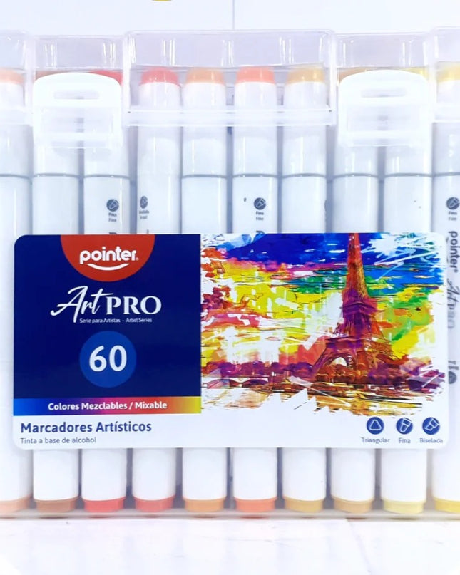 MARCADORES ARTPRO 60UNID POINTER