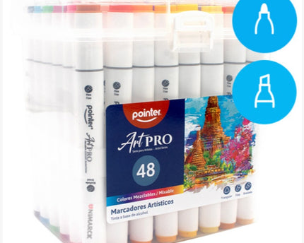 MARCADORES ARTPRO 36UNID POINTER