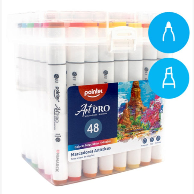MARCADORES ARTPRO 36UNID POINTER