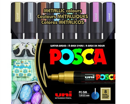 MARCADORES METALICOS POSCA PC-5M 2.5MM