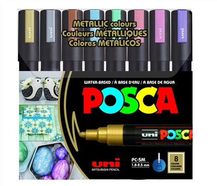 MARCADORES METALICOS POSCA PC-5M 2.5MM