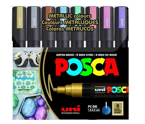 MARCADORES METALICOS POSCA PC-5M 2.5MM