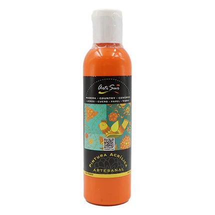 PINTURA ACRILICA NARANJA ARTISUR