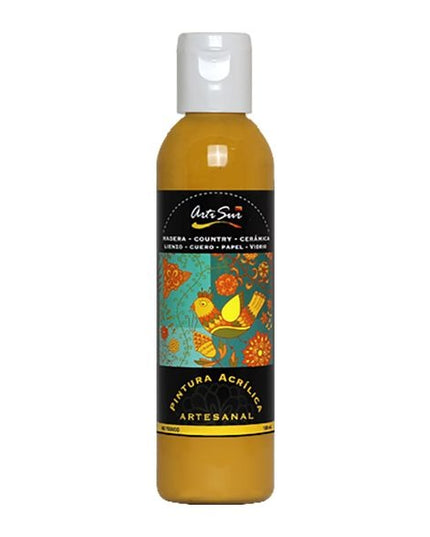 PINTURA ACRILICA AMARILLO OCRE ARTISUR