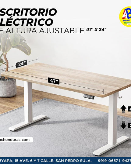 ESCRITORIO AJUSTABLE BLANCO