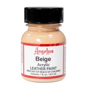 PINTURA ACRILICA P/CUERO BEIGE 29.5ML ANGELUS