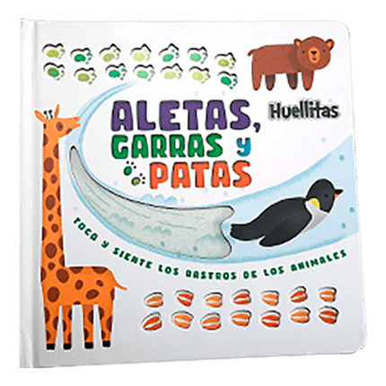 LIBRO HUELLITAS - ALETAS, GARRAS Y PATAS