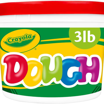 PLASTICINA CRAYOLA DOUGH RED 3LB