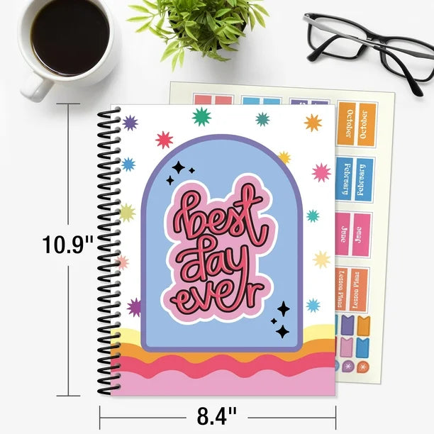 PLANNER TEACHER RETRO REMIX