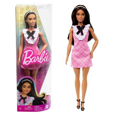 JUGUETE BARBIE FASHION PELO CASTAÑO