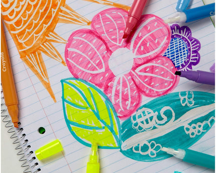 RESALTADORES CRAYOLA TAKE NOTE 6CLRS