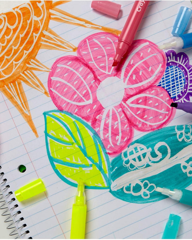 RESALTADORES CRAYOLA TAKE NOTE 6CLRS