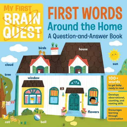 LIBRO MY FIRST BRAIN QUEST FIRST WORDS AROUND THE HOME