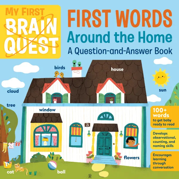 LIBRO MY FIRST BRAIN QUEST FIRST WORDS AROUND THE HOME