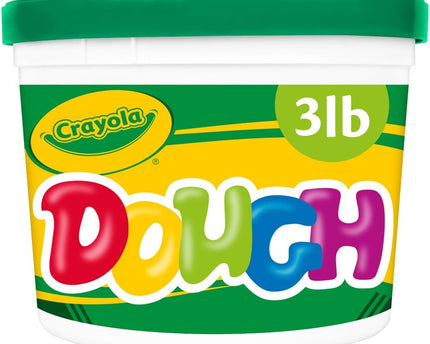 PLASTICINA CRAYOLA DOUGH GREEN 3BL
