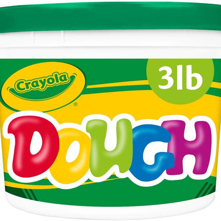 PLASTICINA CRAYOLA DOUGH GREEN 3BL